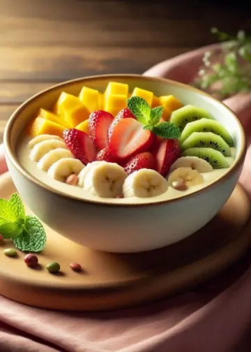 fruit custard recipe
