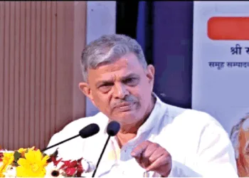 कार्यक्रम को संबोधित करते हुए सरकार्यवाह श्री दत्तात्रेय होसबाले
