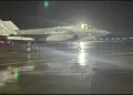 F-35B Fighter jet landed at tiruvnantpuram Air port