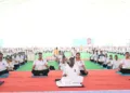 International yoga Day President Draupadi Murmu