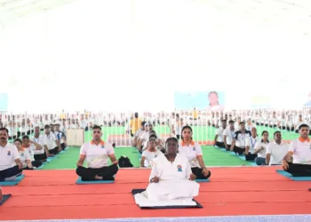 International yoga Day President Draupadi Murmu