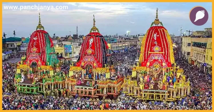 भगवान जगन्नाथ रथ यात्रा पुरी उड़ीसा 2024