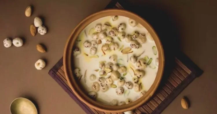 Makhana and milk benefits