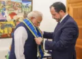 साइप्रस के राष्ट्रपति निकोस क्रिस्टोडौलिडेस ने एक भव्य समारोह में भारत के प्रधानमंत्री को अपने यहां के सर्वोच्च नागरिक सम्मान "ग्रैंड क्रॉस ऑफ द ऑर्डर ऑफ मकारियोस III" से सम्मानित किया