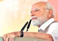 30 मई को कानपुर में सभा को संबोधित करते हुए प्रधानमंत्री नरेंद्र मोदी