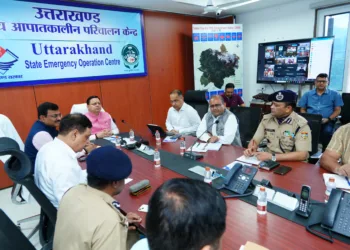 आपदा केन्द्र पहुंचे सीएम धामी, अतिवृष्टि की समीक्षा कर दिए दिशा निर्देश