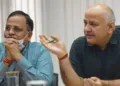 Satyendra Jain and Manish Sisodia
