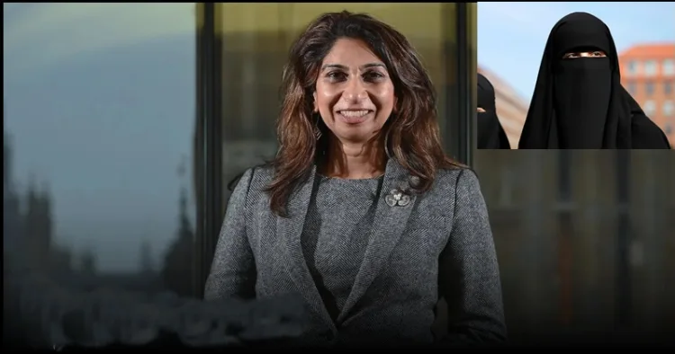 Suella Baverman on burqa