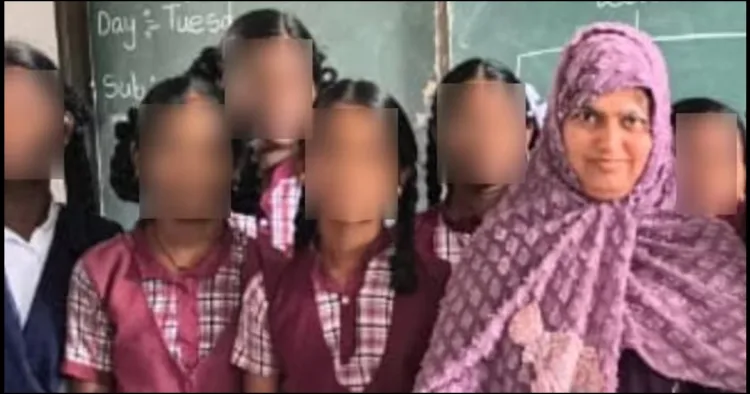 Telangana Muslim teacher cow head
