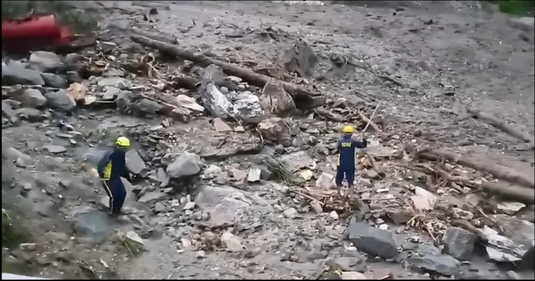 Uttarakhand rainfall rescue operation