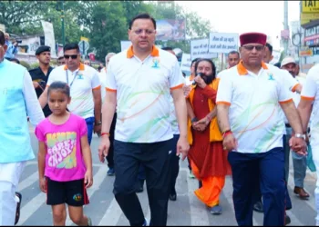 Uttarakhand run for yoga