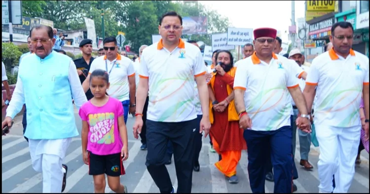 Uttarakhand run for yoga