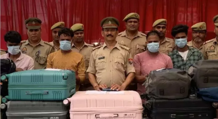 पुलिस ने शराब तस्करों को गिरफ्तार कर उनके पास से शराब बरामद की