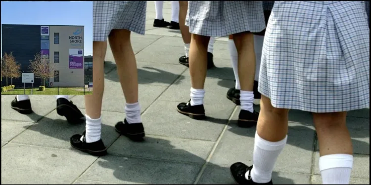 Britain Schools ban Skirts
