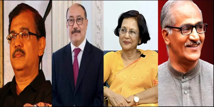 four appointed for Rajyasabha