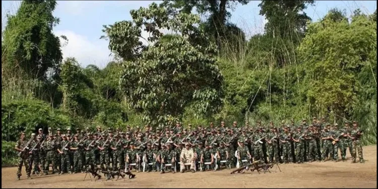 Indian army drone strike in myanmar