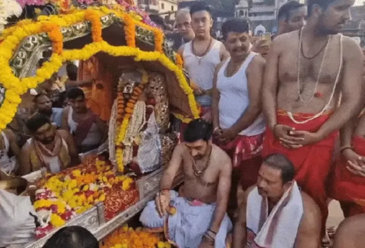 उज्जैन में भगवान महाकालेश्वर की श्रावण मास की तीसरी सवारी 2025