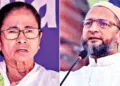 ममता बनर्जी  एवंं असदुद्दीन ओवैसी