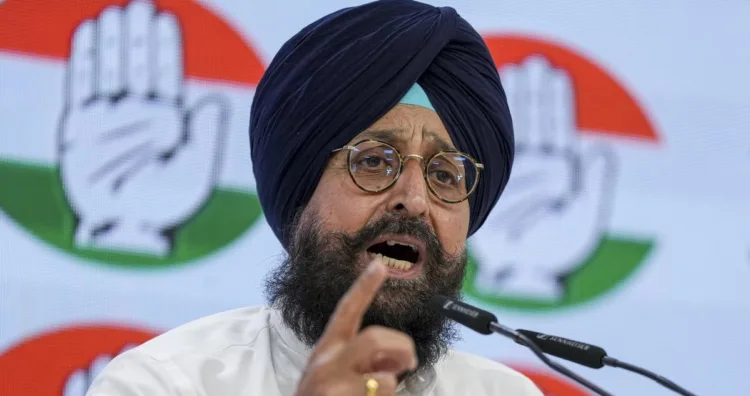 Pratap Singh Bajwa complaint Against AAP leaders