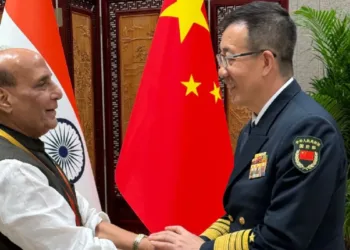राजनाथ सिंह और दोंग जून