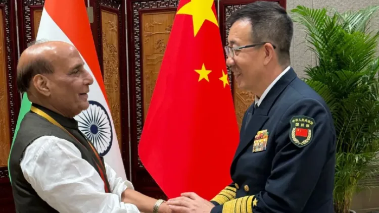 राजनाथ सिंह और दोंग जून