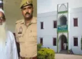 पुलिस की गिरफ्त में आरोपी शब्बीर अहमद