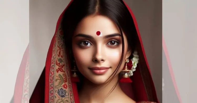significance of bindi (AI generated image)