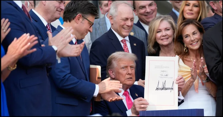 Trump Sign big beautiful bill