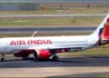Air India Flight Fire alarm