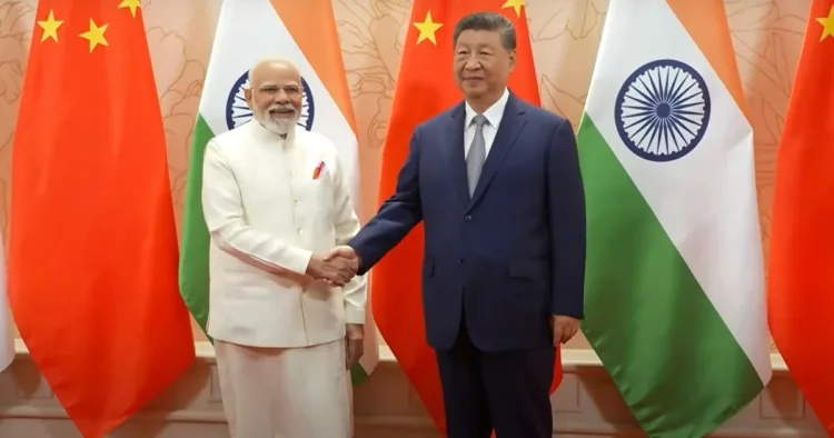 SCO Summit 2025 Modi Jinping meeting
