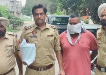 आरोपी मनप्रीत सिंह पुलिस हिरासत में