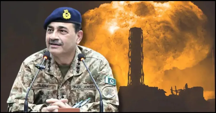Asim munir nuclear blackmail