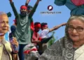 बांग्लादेश में यूनुस सरकार शेख मुजीब से जुड़ी हर निशानी मिटा रही है।
