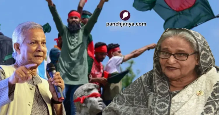 बांग्लादेश में यूनुस सरकार शेख मुजीब से जुड़ी हर निशानी मिटा रही है।