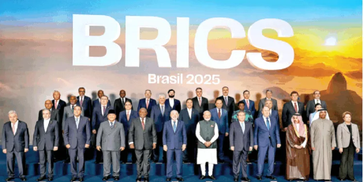 इस वर्ष के ब्रिक्स शिखर सम्मेलन में शामिल देशों के राष्ट्राध्यक्ष