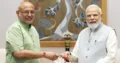 प्रधानमंत्री नरेंद्र मोदी के साथ सीपी राधाकृष्णन