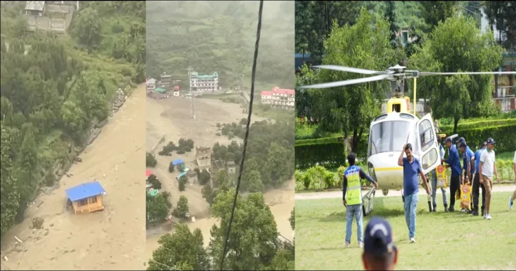 Dharali Flood rescue operation