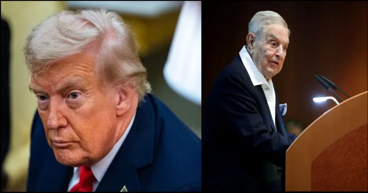 Donald trump calls george Soros a psycopath