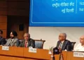 नेशनल मीडिया सेंटर में पत्रकार वार्ता करते मुख्य चुनाव आयुक्त ज्ञानेश कुमार।
