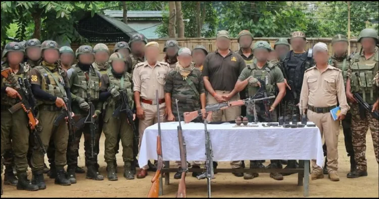 Manipur Militants arrested