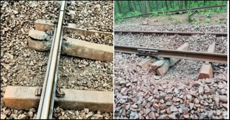 Maost Blast Railway track