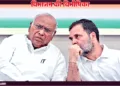 कांग्रेस अध्यक्ष मल्लिकार्जुन खड़गे और लोकसभा में नेता प्रतिपक्ष राहुल गांधी