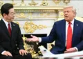 Trump meets South korean president Lee