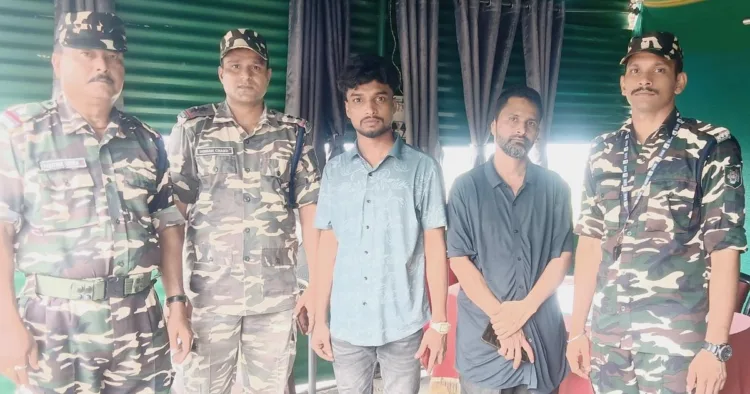 TWO Bangladeshi infiltrators arrested