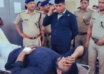 घायल आरोपी