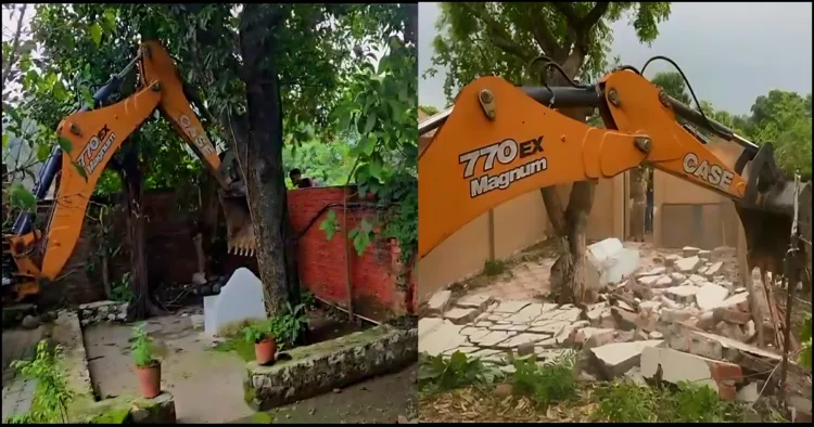 uttarakhand Illegal majars Buldozed