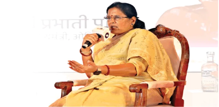 ओडिशा की उप मुख्यमंत्री प्रभाती परीडा