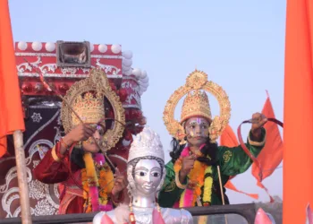 दारानगर की रामलीला का एक दृश्य