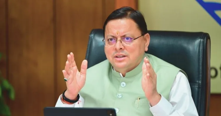 CM Pushkar Singh Dhami