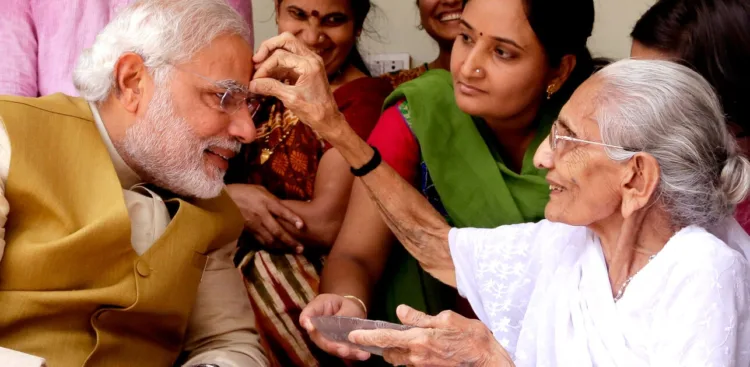 congress AI Video on PM Modis mother
